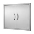 BBQ Access Door 787x609mm Stainless Steel Double Outdoor Kitchen