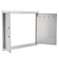 BBQ Access Door 787x609mm Stainless Steel Double Outdoor Kitchen