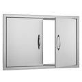 BBQ Access Door 838x558mm Stainless Steel Flush Mount Outdoor