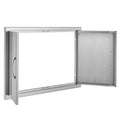 BBQ Access Door 838x558mm Stainless Steel Flush Mount Outdoor