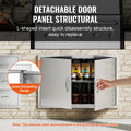 BBQ Access Door 889x610mm Stainless Steel Flush Mount Handles