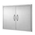 BBQ Access Door 889x610mm Stainless Steel Flush Mount Handles