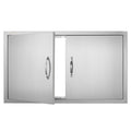 BBQ Access Door 915x533mm Stainless Steel Flush Mount