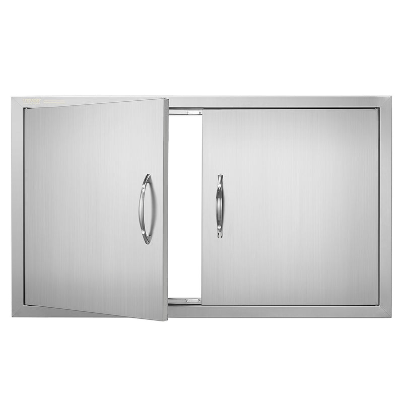 BBQ Access Door 915x533mm Stainless Steel Flush Mount