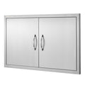 BBQ Access Door 915x533mm Stainless Steel Flush Mount