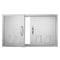 BBQ Access Door 914x534mm Stainless Steel Flush Mount Outdoor