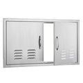 BBQ Access Door 914x534mm Stainless Steel Flush Mount Outdoor