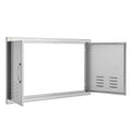 BBQ Access Door 914x534mm Stainless Steel Flush Mount Outdoor