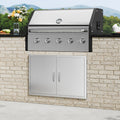 BBQ Access Door 915x610mm Stainless Steel Flush Mount Outdoor
