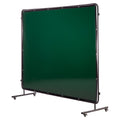 Artiss 3-Panel Welding Screen 1.74x2.34m Flame-Resistant Dark Green