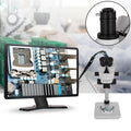 3.5X-90X Trinocular Stereo Microscope Pillar Stand Lab