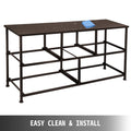 Dresser Storage Tower 5 Drawer Fabric Cube Cabinet Coffee