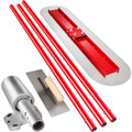 Bull Float Manganese Steel 1200x300mm Concrete Finishing Tool