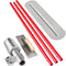 Bull Float Concrete Tool 900x200mm Trowel Handle Bracket