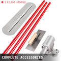 Bull Float Concrete Tool 900x200mm Trowel Handle Bracket