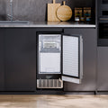 Undercounter Ice Maker 80kg/Day Stainless Steel Reversible Door