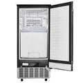 Undercounter Ice Maker 80kg/Day Stainless Steel Reversible Door