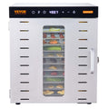 Devanti 10 Tray Food Dehydrator 1000W Stainless Steel Jerky