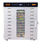 Devanti 10 Tray Food Dehydrator 1000W Stainless Steel Jerky