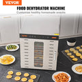 Devanti 10 Tray Food Dehydrator 1000W Stainless Steel Jerky