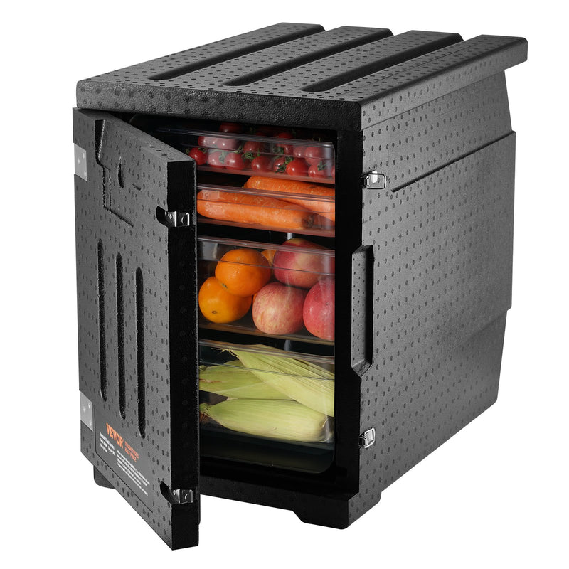 VEVOR Insulated Food Pan Carrier 90L Hot Box Catering Restaurant LLDPE