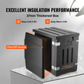 VEVOR Insulated Food Pan Carrier 90L Hot Box Catering Restaurant LLDPE