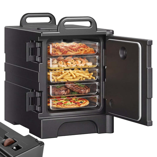 Insulated Food Pan Carrier Stackable Catering Dishbox 81QT Chafing Dish