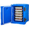 Insulated Food Pan Carrier, 90L Hot Box for Catering, Food Box Carrier with Double Buckles, Front Loading Food Warmer with Handles, Stackable End Loader for Restaurant, Canteen
