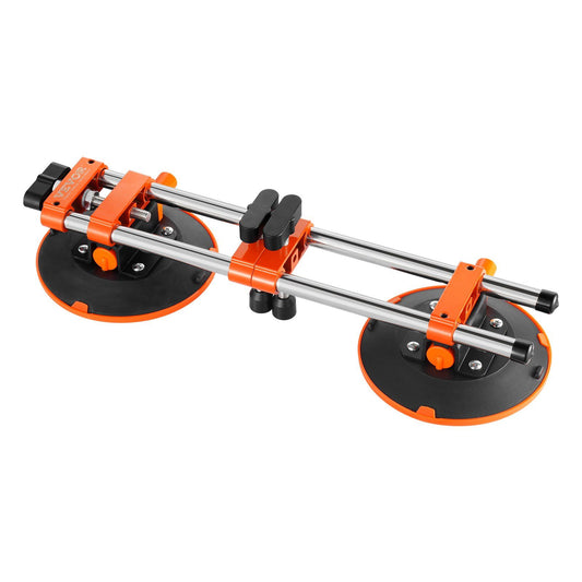 Seamless Seam Setter, 2 Packs, Granite Seam Setter with 6 in Vacuum Suction Cups & Tool Bag, Seam Joiner for Seam Joining & Leveling, Countertop Installation Tool for Tile Stone Marble Slab