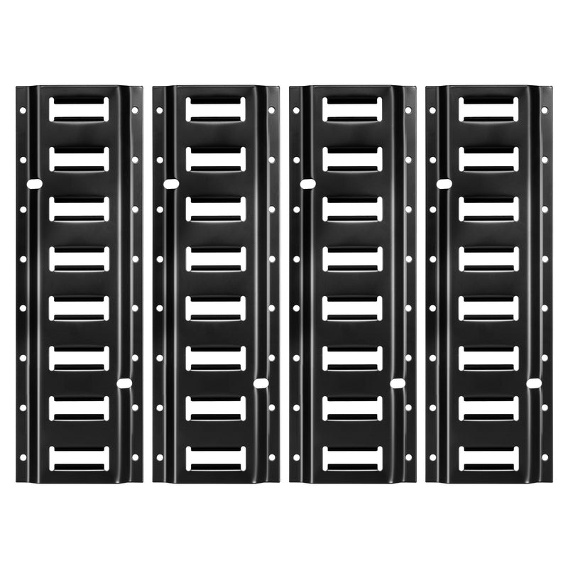 E-Track Tie-Down Rail Kit 4 Pack 0.4m 21 Pieces Ratchet Straps