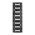 E-Track Tie-Down Rail Kit 4 Pack 0.4m 21 Pieces Ratchet Straps