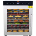 Food Dehydrator 10 Tray Stainless Steel 800W Jerky BPA-free Fruit