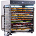 Food Dehydrator 10 Tray Stainless Steel 800W Jerky BPA-free Fruit