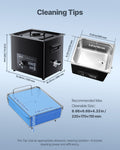 Ultrasonic Cleaner 10L Stainless Steel Professional Machine Basket