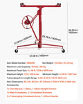 Drywall Lift 3353mm 68kg Heavy-Duty Sheetrock Hoist Ceiling Wall