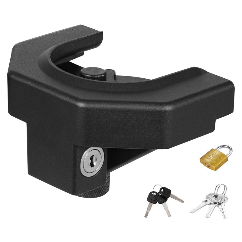 Trailer Hitch Lock Kit 58.7mm Coupler Anti-Theft Ball Lock 3 Keys