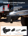 Trailer Hitch Lock Kit 58.7mm Coupler Anti-Theft Ball Lock 3 Keys