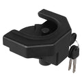 Trailer Hitch Lock Kit, Compatible with 58.7 mm Couplers, Heavy-Duty Anti-Theft Trailer Ball Lock with 3 Keys & Padlock, Prying-Resistant & Impact-Resistant, Fits for RVs, Boats, Trailers