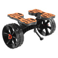 Kayak Cart Trolley 136kg Foldable Solid Rubber Tyres Strap