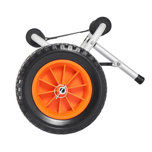 Kayak Cart Foldable 90kg Load Solid Rubber Tires Paddle Board Trolley