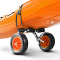 Kayak Cart Foldable 90kg Load Solid Rubber Tires Paddle Board Trolley