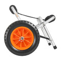 Kayak Cart 113kg Foldable Trolley 25cm Solid Rubber Tires Ratchet