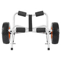 Kayak Cart 113kg Foldable Trolley 25cm Solid Rubber Tires Ratchet