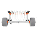 Kayak Cart 158.8kg Load Capacity Inflatable Tires Paddle Board Trolley