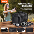 Tactical Range Bag 3 Pistol Single Shoulder Strap Black