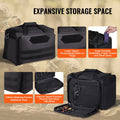 Tactical Range Bag 3 Pistol Single Shoulder Strap Black