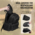 Tactical Gun Backpack 6 Pistol Range Organiser Black