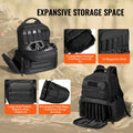 Tactical Gun Backpack 6 Pistol Range Organiser Black