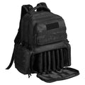 Tactical Gun Backpack 6 Pistol Range Organiser Black