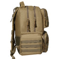 Tactical Gun Backpack 6 Pistols 10 Magazines Lockable Brown